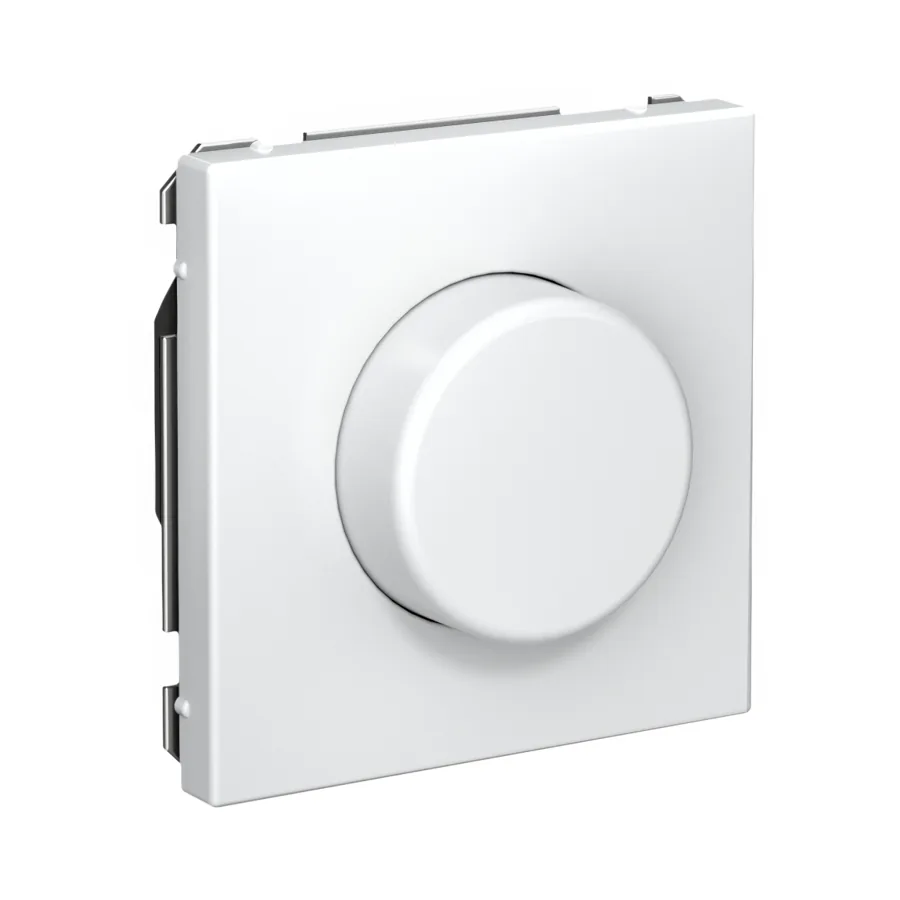 ArtGallery СВЕТОРЕГУЛЯТОР (диммер) повор-нажим, LED, RC, 400Вт, механизм, БЕЛЫЙ 2