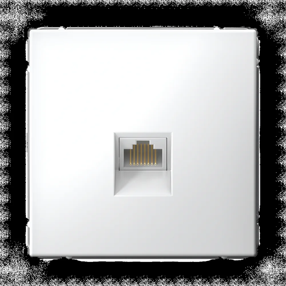 ArtGallery РОЗЕТКА компьютерная RJ45, кат. 6A, механизм, БЕЛЫЙ