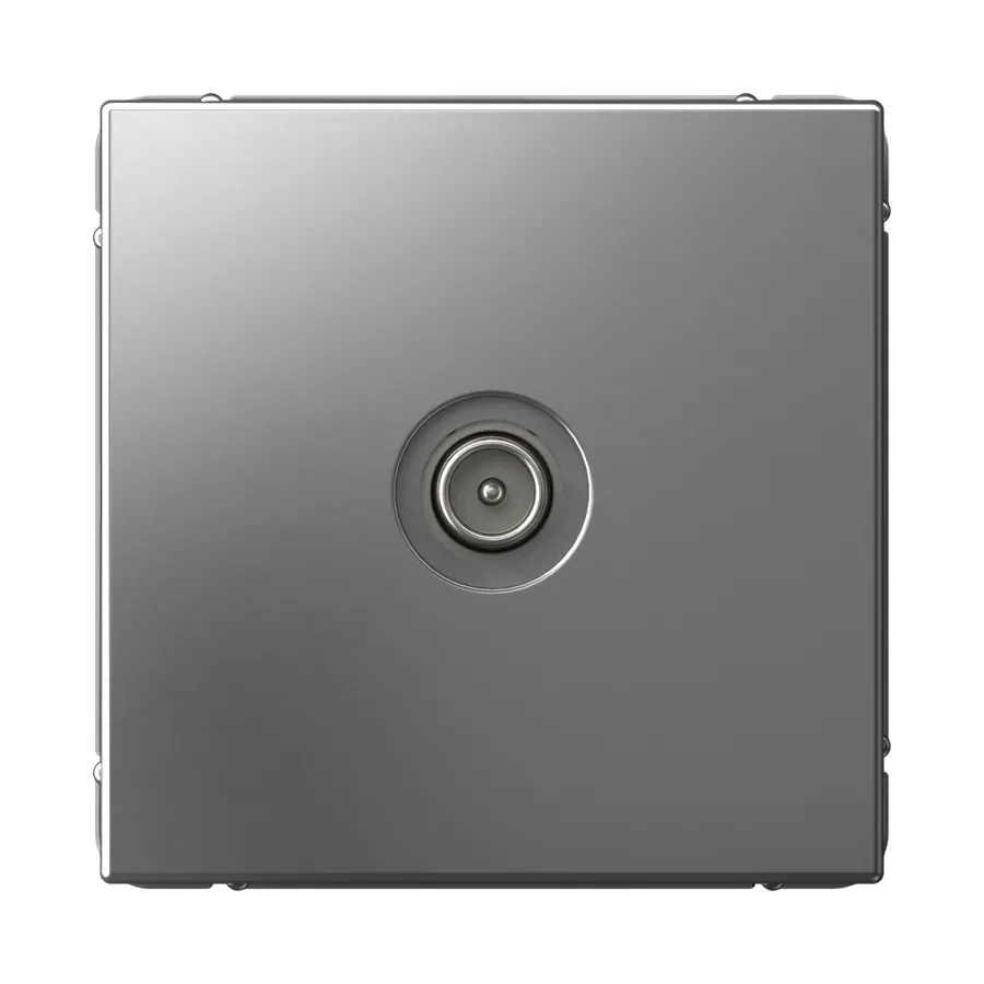 ArtGallery TV РОЗЕТКА оконечная 1DB, механизм, СТАЛЬ