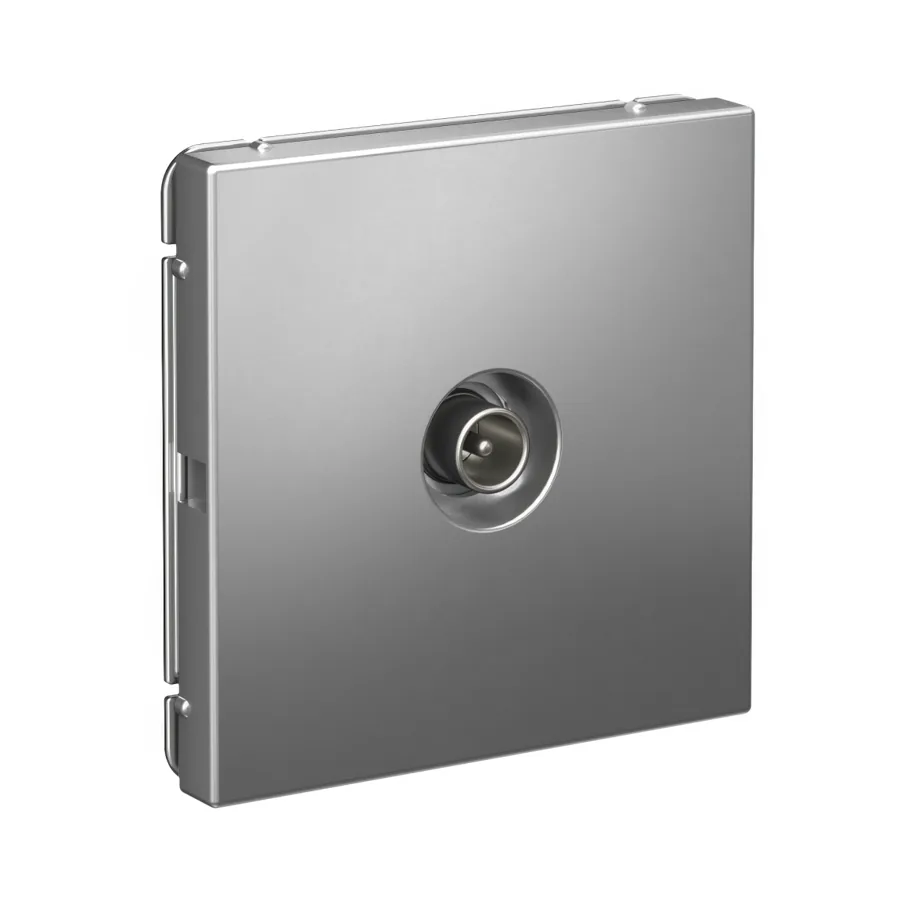 ArtGallery TV РОЗЕТКА проходная 4DB, механизм, СТАЛЬ 2