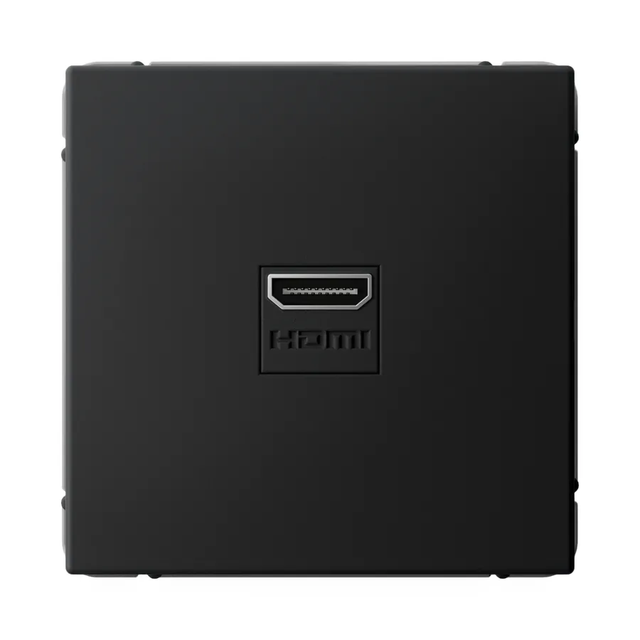 ArtGallery РОЗЕТКА HDMI, механизм, КАРБОН