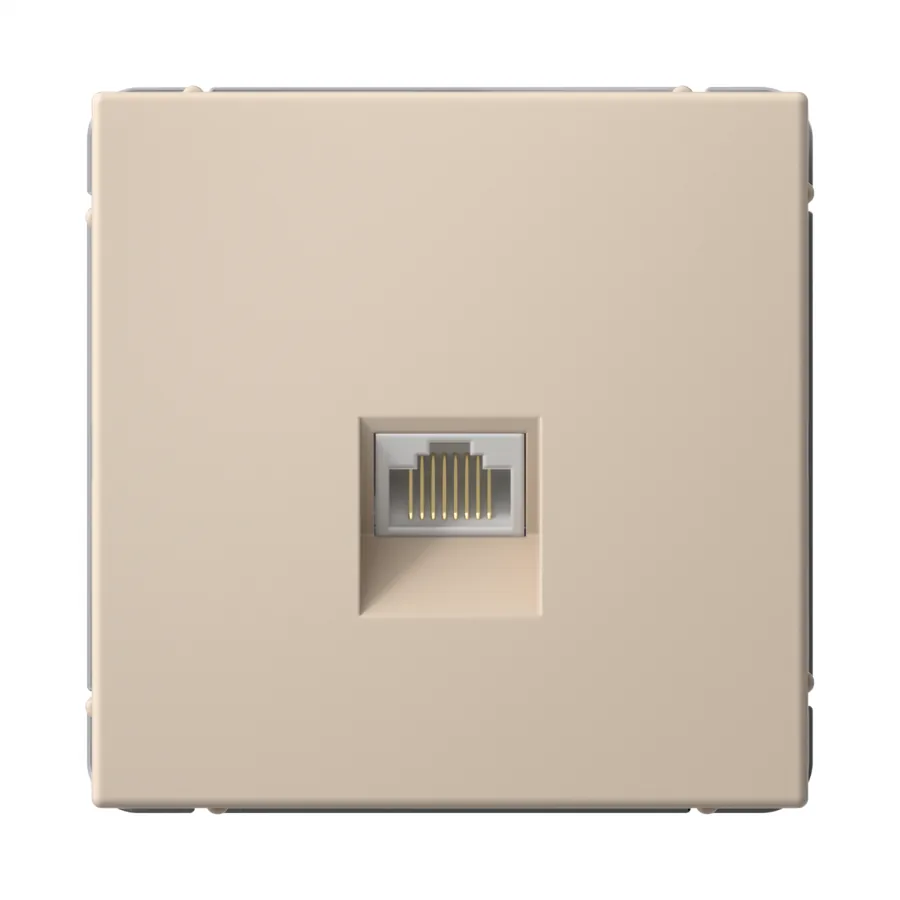 ArtGallery РОЗЕТКА компьютерная RJ45, кат. 5е, механизм, ПЕСОЧНЫЙ