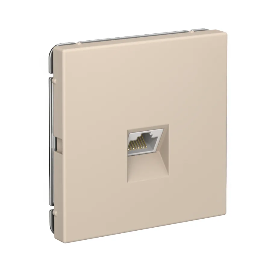 ArtGallery РОЗЕТКА компьютерная RJ45, кат. 6A, механизм, ПЕСОЧНЫЙ 2