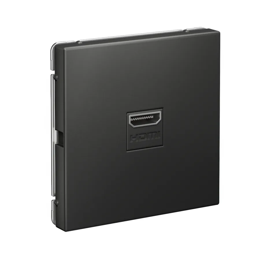 ArtGallery РОЗЕТКА HDMI, механизм, БАЗАЛЬТ 2