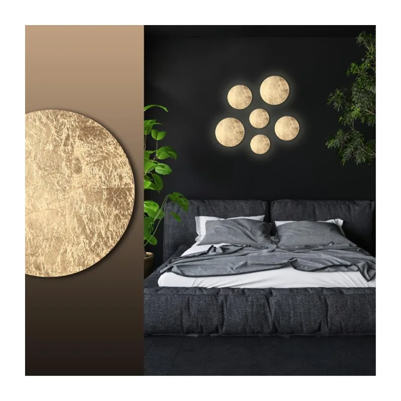 3561/6WL HIGHTECH ODL18 449 золот. фольг-ние Настен. св-ник IP20 LED 3000K 6W 336Лм 220V SOLARIO 2