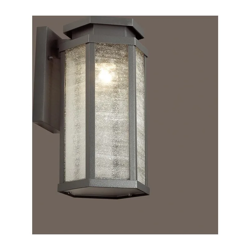 4048/1W NATURE ODL18 707 темно-серый/белый Уличный настенный светильник IP44 E27 100W 220V GINO 2