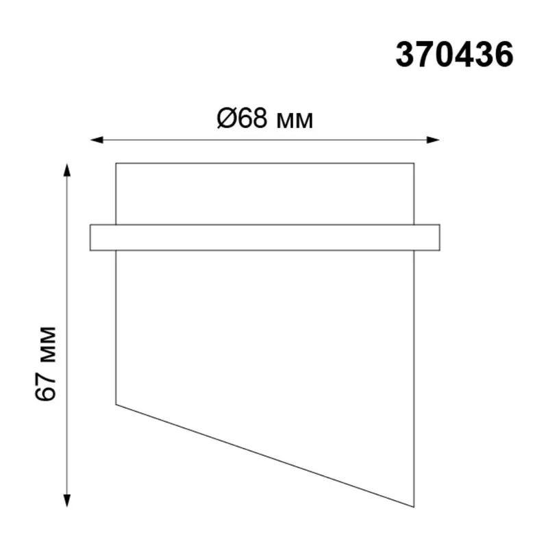370436 SPOT NT19 515 белый Встраиваемый светильник IP20 GU10 50W 220V BUTT 5