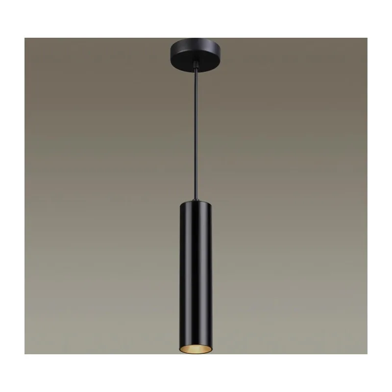 3872/1L HIGHTECH ODL19 399 черный Подвесной светильник GU10 1*50W 220V KIKO 2