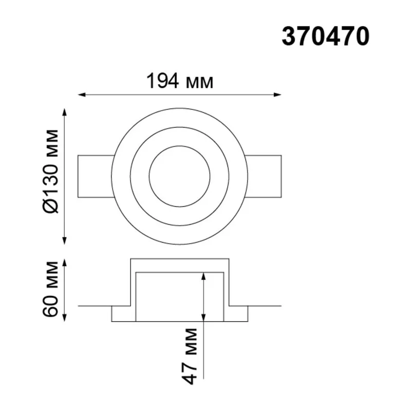 370470 SPOT NT19 632 белый гипс Встраиваемый под покраску светильник IP20 GU10 50W 220V YESO 2