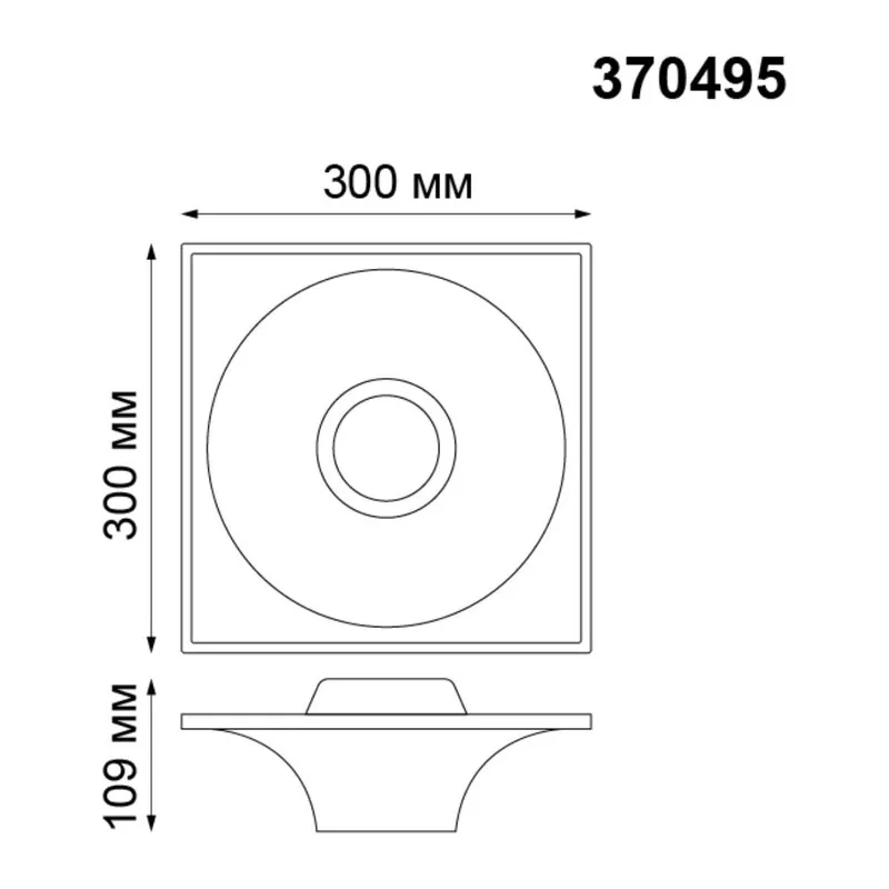 370495 SPOT NT19 628 белый гипс Встраиваемый под покраску светильник IP20 GU10 50W 220V CAIL 4