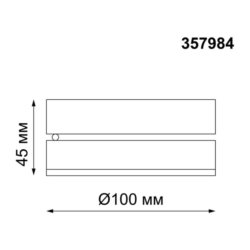 357984 OVER NT19 424 белый Накладной светильник IP20 LED 3000К 12W 220V GRODA 2