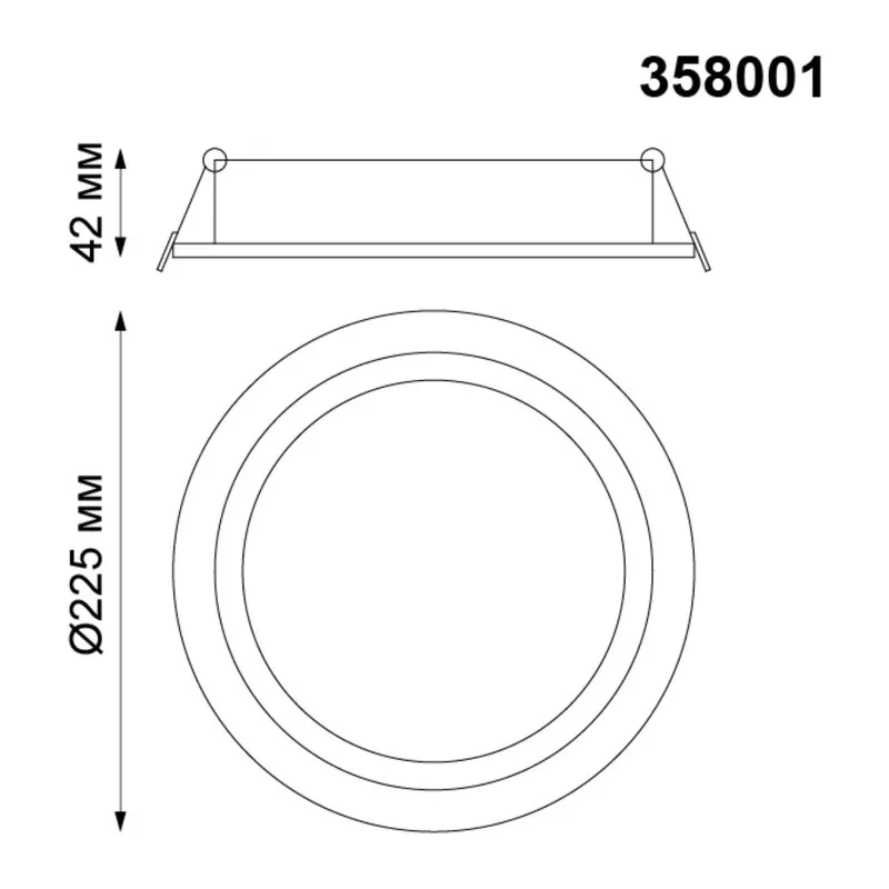 358001 SPOT NT19 554 белый Встраиваемый поворотный светильник IP20 LED 3000К 30W 85-265V STERN 2