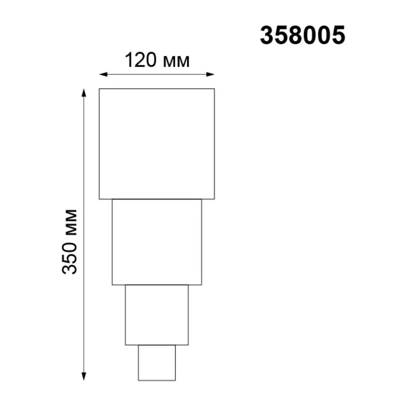 358005 STREET NT19 389 белый Ландшафтный светильник IP54 LED 3000К 2*5W 85-265V KAIMAS 4
