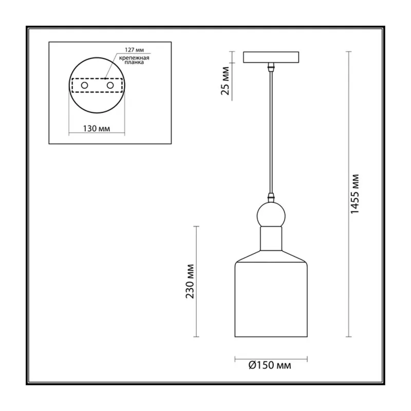 4085/1 PENDANT ODL19 417 темн.серый/золотой Подвес Е27 1*40W 220V BOLLI 4