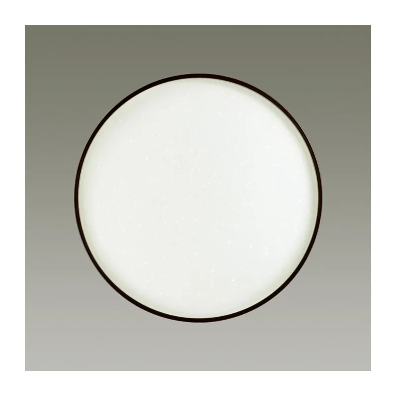 2075/DL PALE SN 000 Светильник пластик/белый/коричневый LED 48Вт 3000-6300K D390 IP43 пульт ДУ GETA COFFEE 3