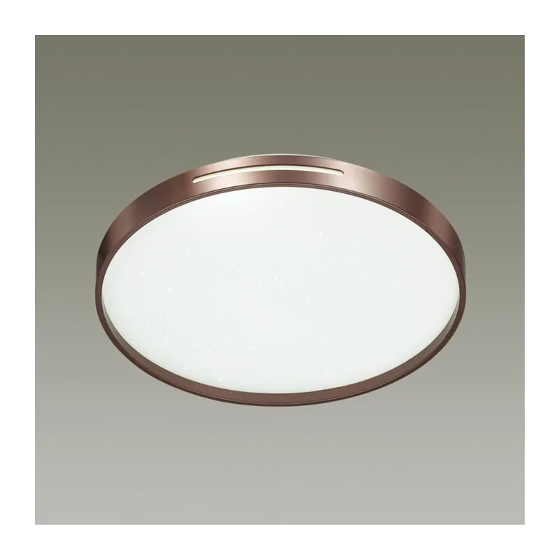 2075/DL PALE SN 000 Светильник пластик/белый/коричневый LED 48Вт 3000-6300K D390 IP43 пульт ДУ GETA COFFEE 4