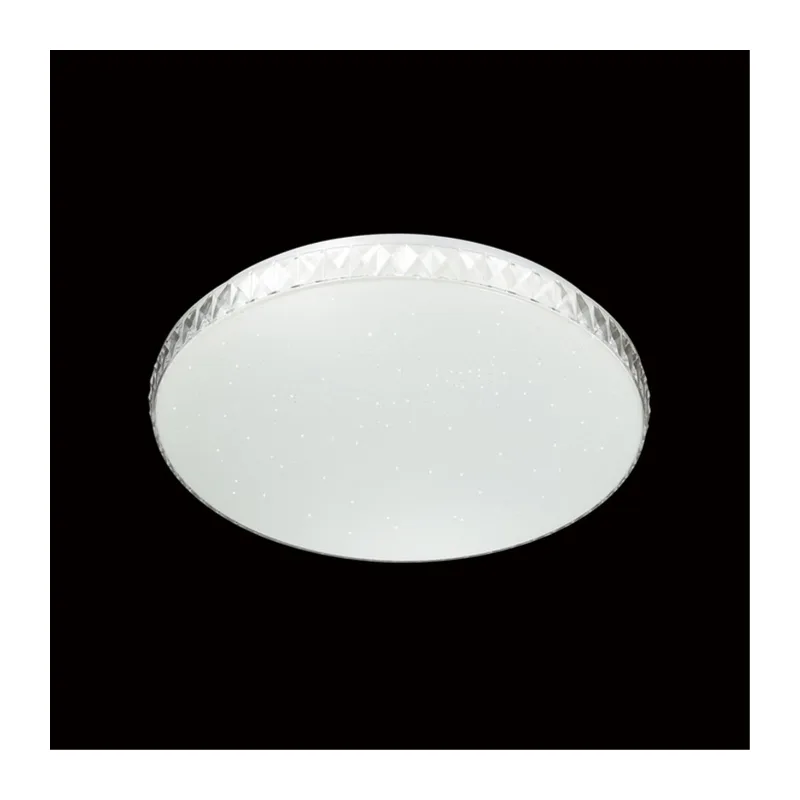 2077/DL PALE SN 194 Светильник пластик/белый/прозрачный LED 48Вт 3000-6300K D390 IP43 пульт ДУ DINA 3
