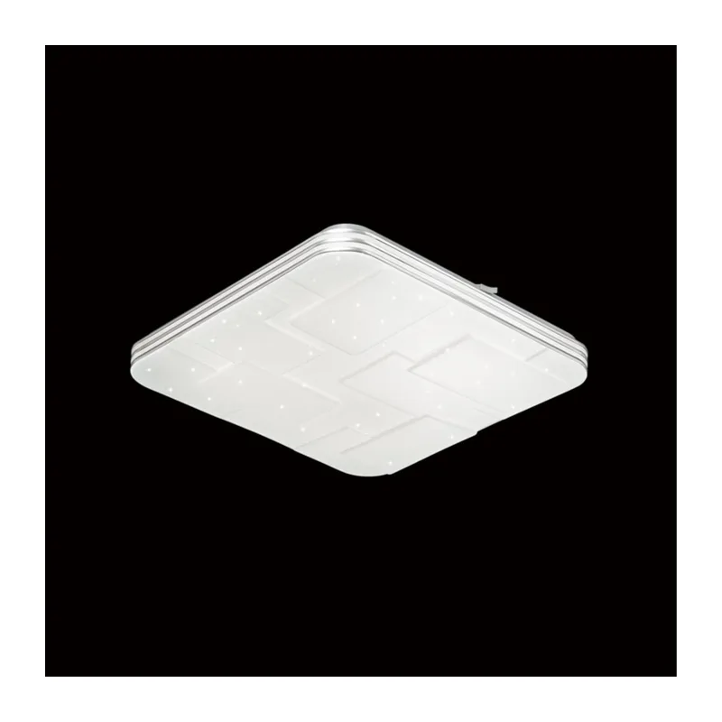 2085/DL PALE SN 000 Светильник пластик/белый LED 48Вт 3000-6300K 410х410 IP43 пульт ДУ NORES 3