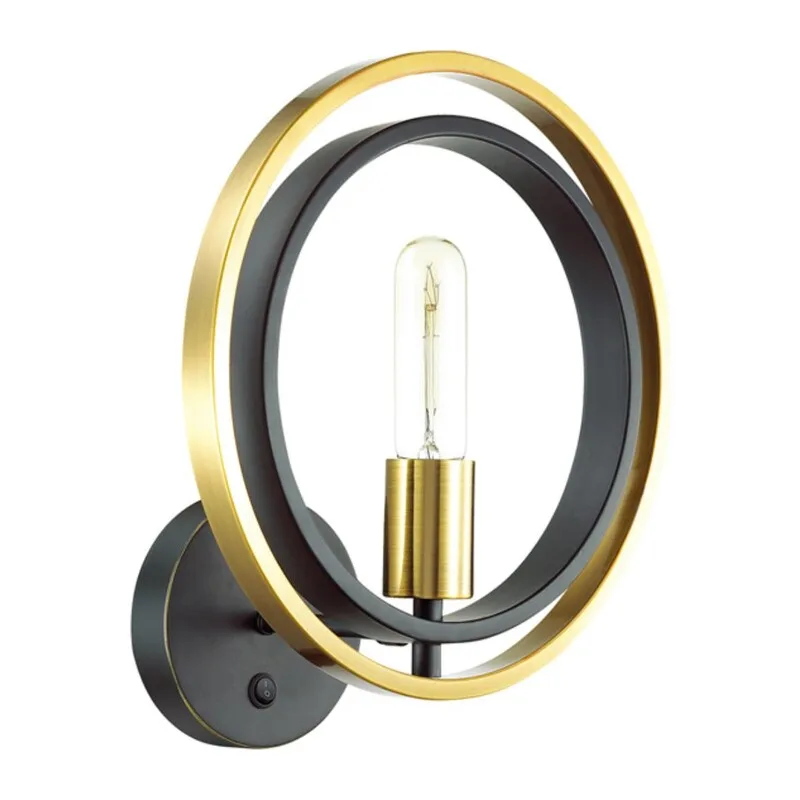 4401/1W LOFTI LN19 000 золотой, черный Бра E27 1*60W 220V MAEVE