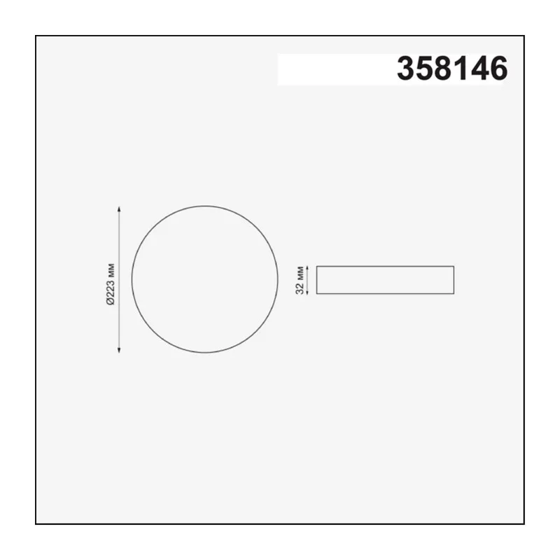 358146 SPOT NT19 562 белый Встраиваемый светильник IP20 LED 4000K 24W 85 - 265V MON 2