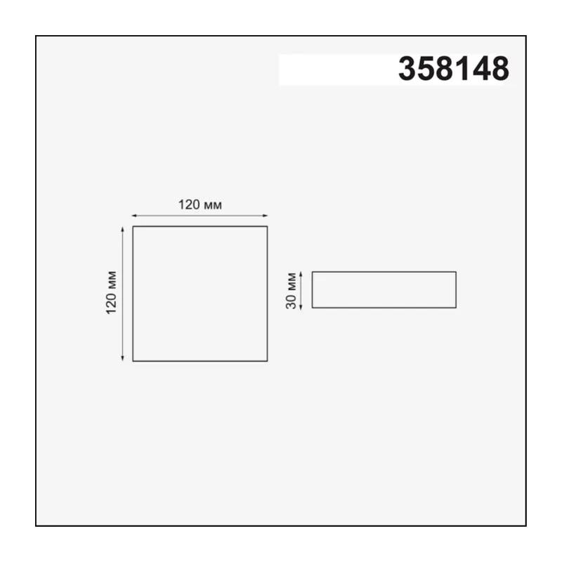358148 SPOT NT19 563 белый Встраиваемый светильник IP20 LED 4000K 12W 85 - 265V MON 2