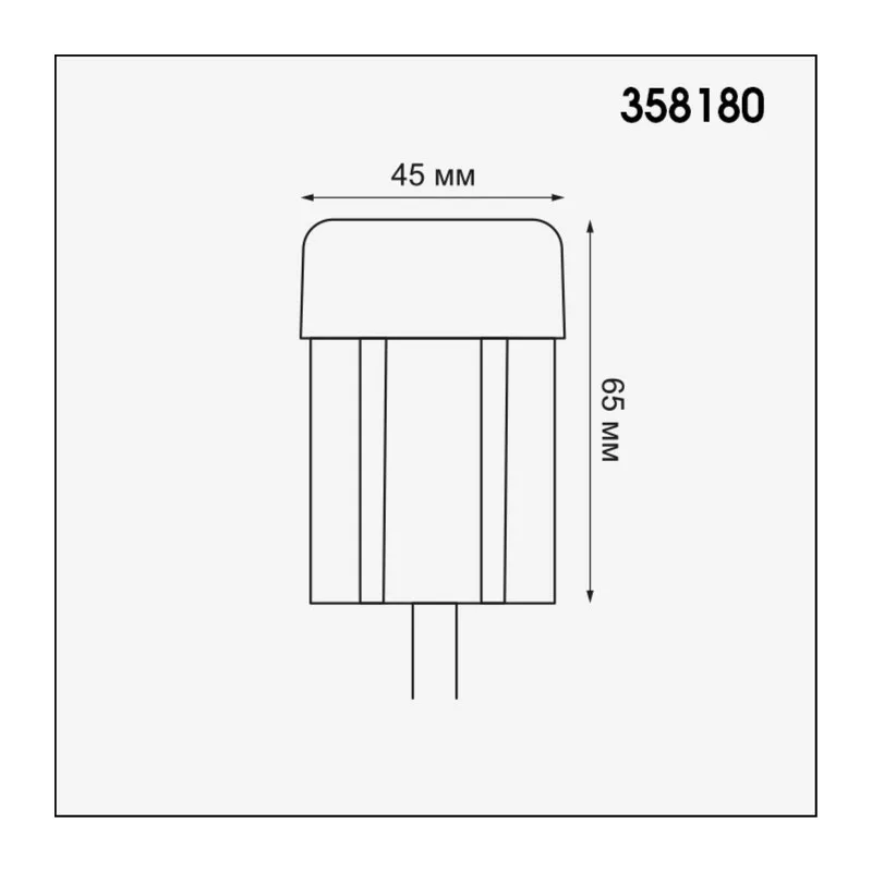 358180 STREET NT19 786 белый Ландшафтный светильник IP65 LED 4000K 3W 100-240V NOKTA 4