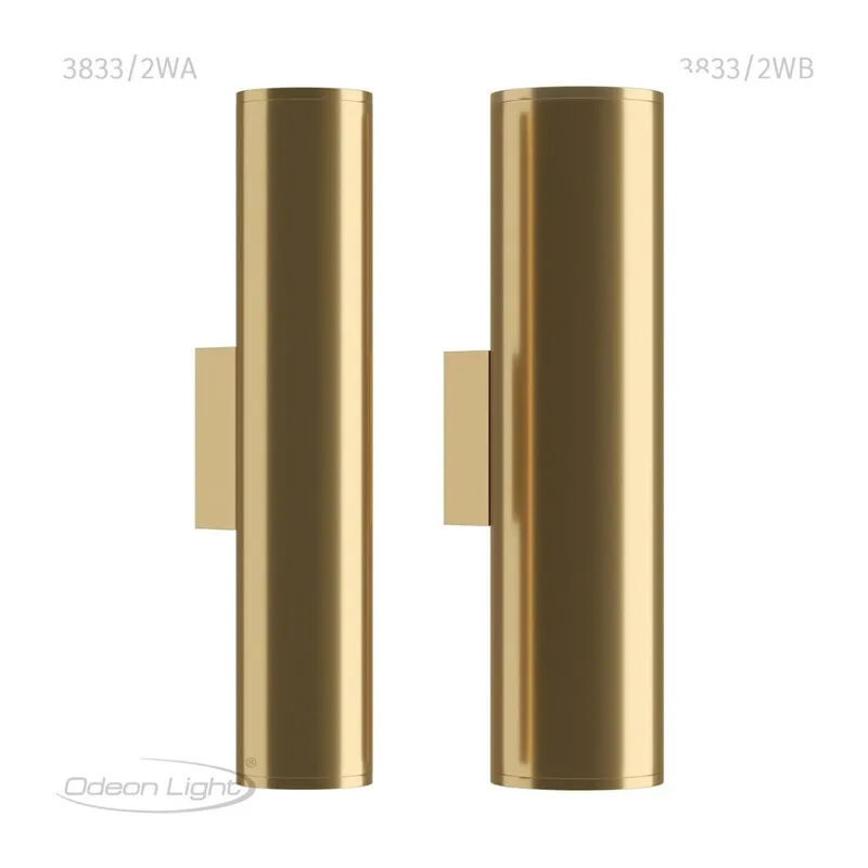 3833/2WA HIGHTECH ODL20 445 золотистый/металл Настенный светильник E27, LED max 7W 220V DARIO 4