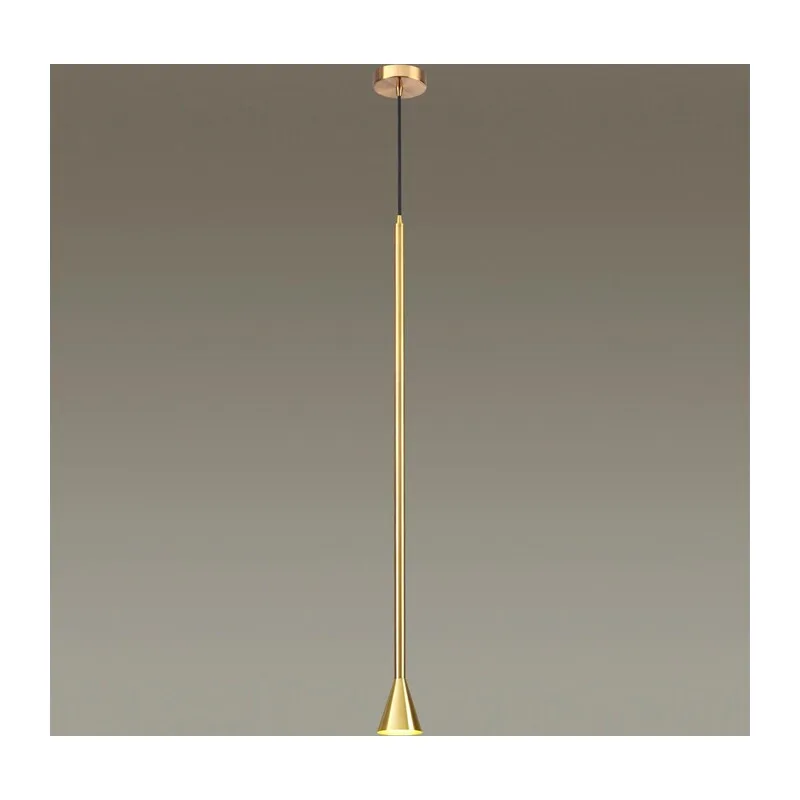3884/1G HIGHTECH ODL20 349 золотистый/металл Подвесной светильник LED GU10 7W 220V PIPA 2
