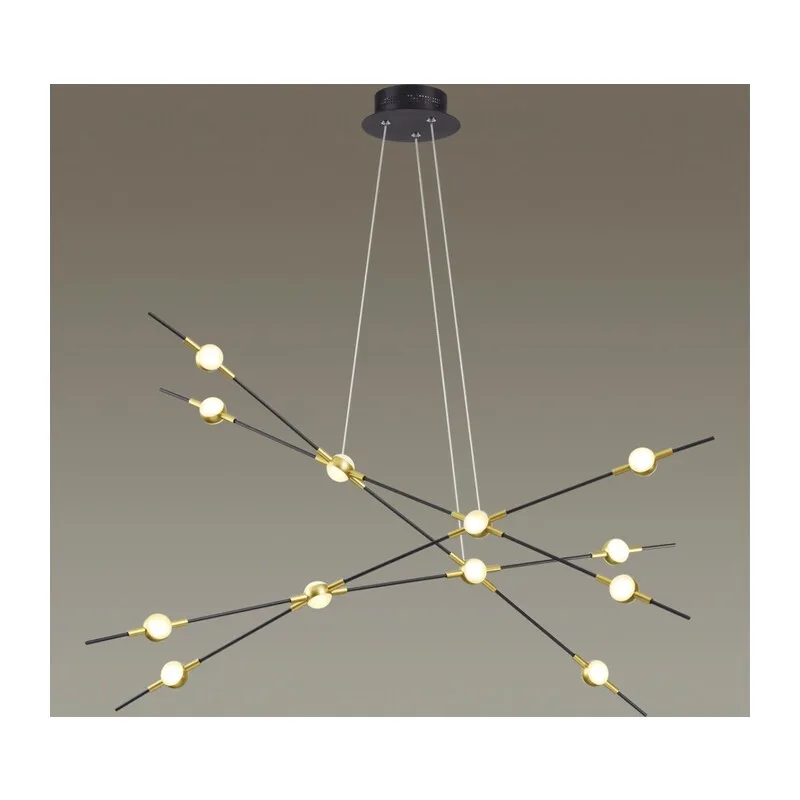 3906/48L L-VISION ODL20 307 золотистый/металл Подвесной светильник LED 4000K 48W 220V COSTELLA 2