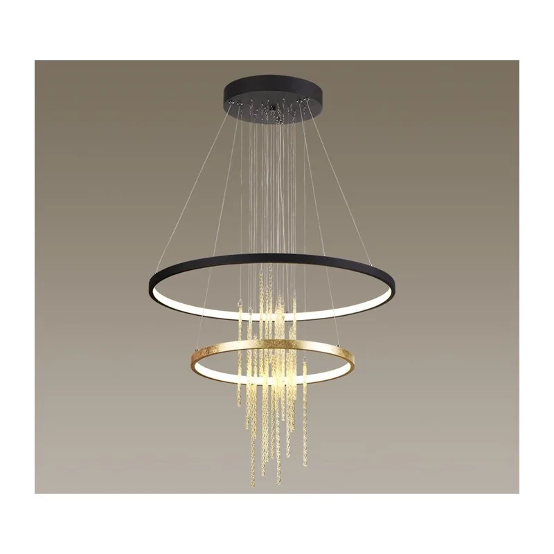 3901/63L L-VISION ODL20 521 золотистый/стекло/металл Подвесной светильник LED 4000K 63W 220V MONICA 2