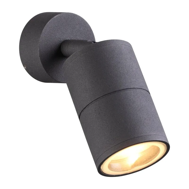 4207/1C HIGHTECH ODL20 327 черный/металл Настенно-потолочный светильник LED GU10 10W IP54 CORSUS
