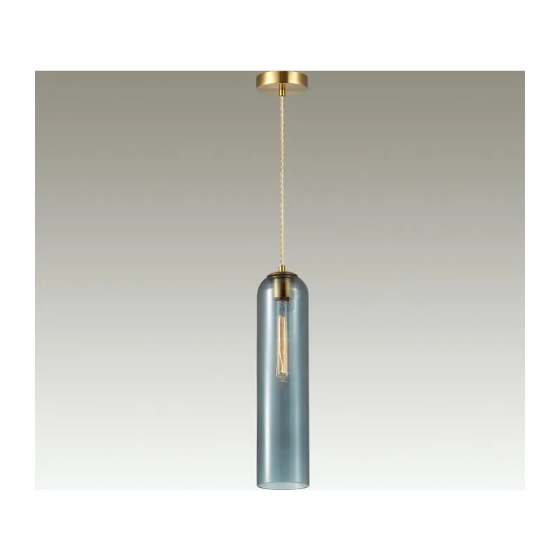 4641/1 PENDANT ODL20 407 золотой/синий Подвес E27 60W 220V VOSTI 2