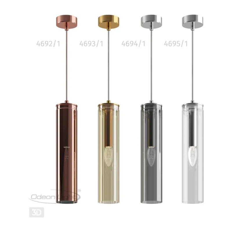 4692/1 PENDANT ODL20 000 медный Подвес E14 1*40W KLUM 3