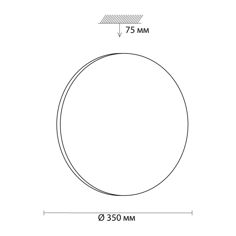 3017/CL PALE SN 000 Светильник пластик/белый LED 30Вт 4000K D350 IP43 SIMPLE 2