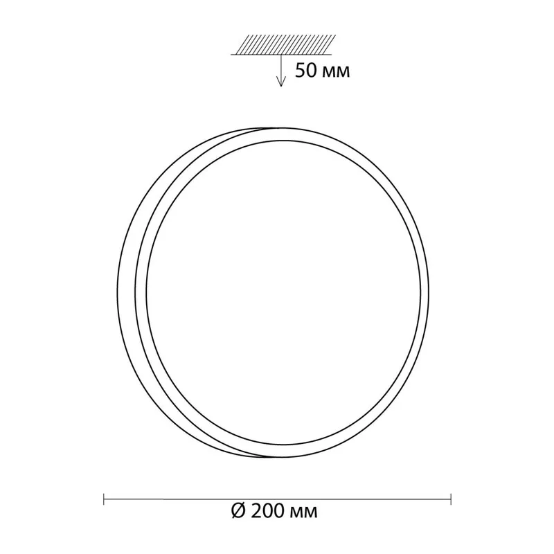 3012/AL MINI SN 000 Светильник пластик/белый/черный LED 12Вт 4000K D200 IP43 SMALLI 4