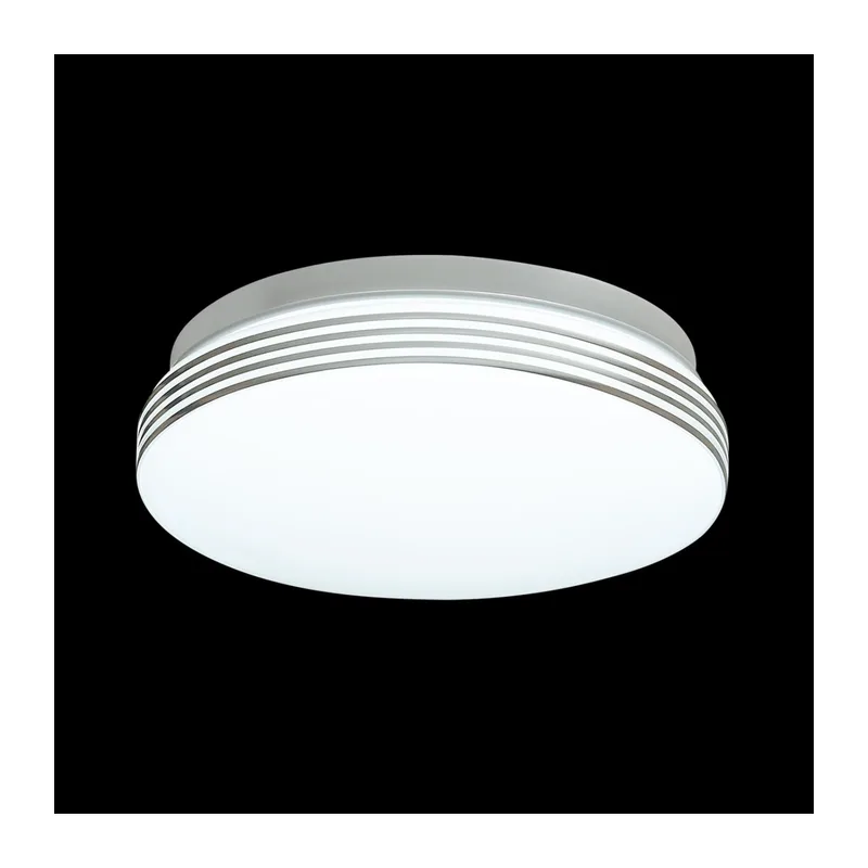 3016/AL MINI SN 208 Светильник пластик/белый/хром LED 12Вт 4000K D200 IP43 SMALLI 2