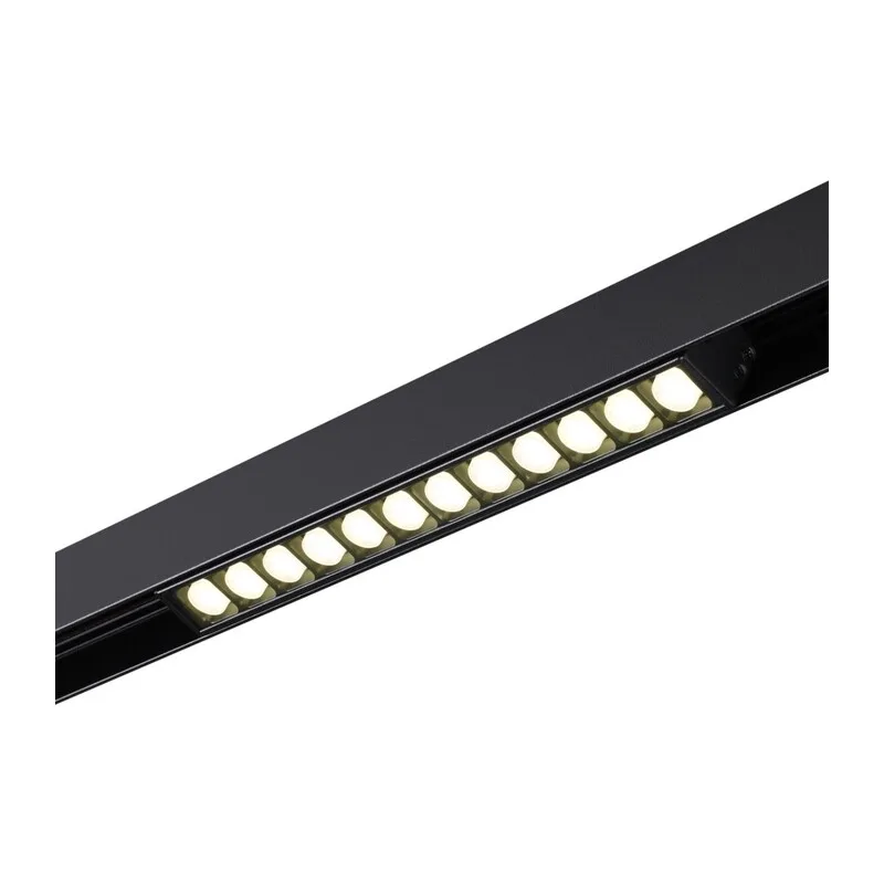 358418 SHINO NT20 152 черн Трековый светильник для низков. шинопровода IP20 LED 4000K 12W 48V FLUM 2