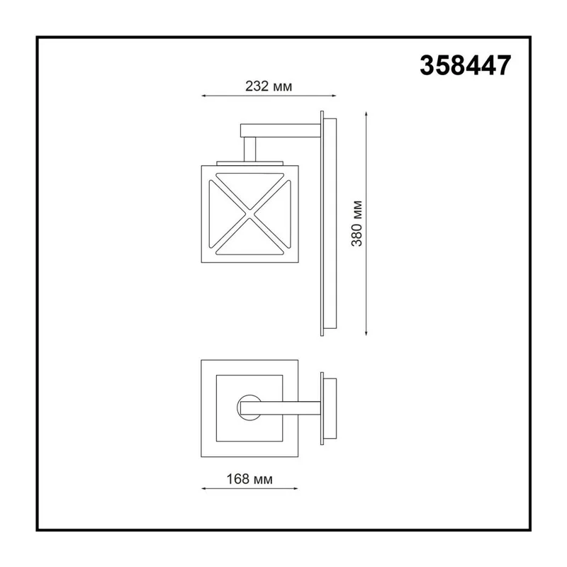 358447 STREET NT20 684 темно-серый Ландшафтн.настен.светильник IP54 LED 4000K 10W 100-240V DANTELA 5