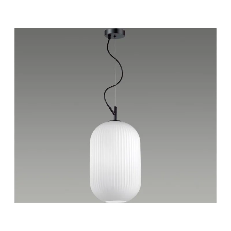 4752/1 PENDANT ODL21 411 белый/черный Подвес E27 60W ROOFI 2