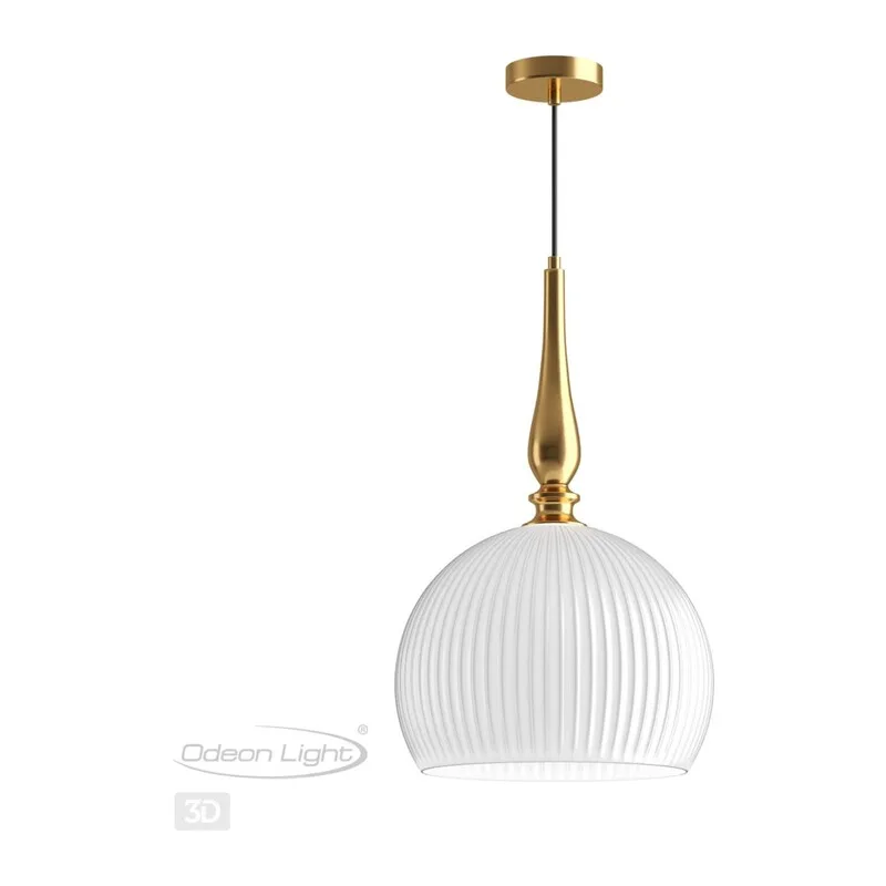 4765/1 PENDANT ODL21 413 белый/бронзовый Подвес E27 60W RUNGA 4