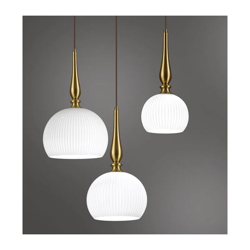4766/1 PENDANT ODL21 413 белый/бронзовый Подвес E27 60W RUNGA 3