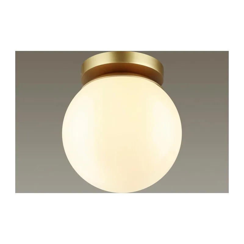 4247/1C HIGHTECH ODL21 505 золотист/металл/белый/акрил Потолочный светильник IP44 E27 LED max 5W BOSCO 2