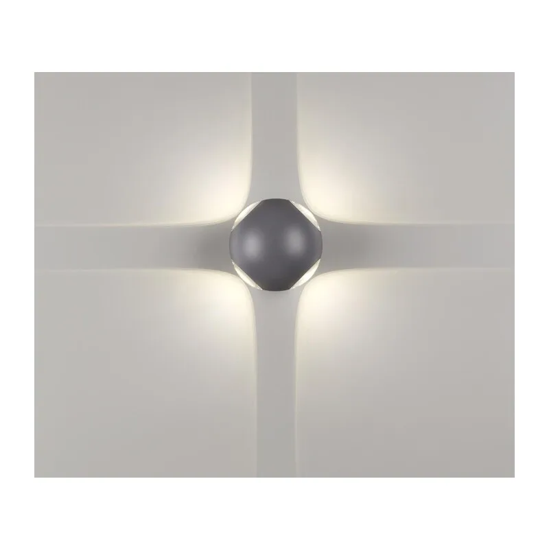 358464 STREET NT20 738 темно-серый Ландшафтный настенный св-ник IP54 LED 4000K 12W 85-265V CALLE