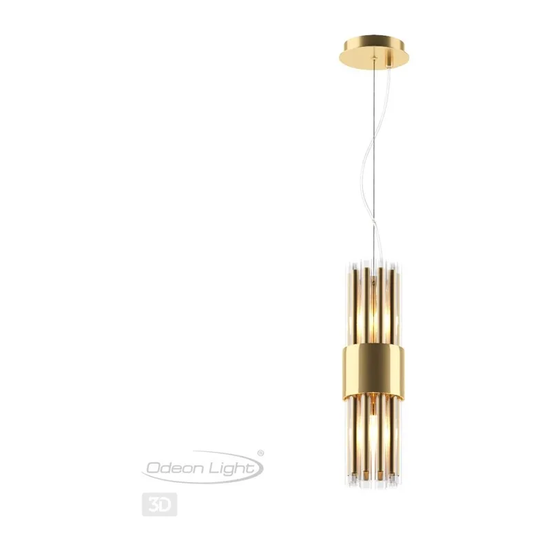 4786/2 HALL ODL21 420 золото/металл/стекло Подвес E14 2*40W VIKETA 3