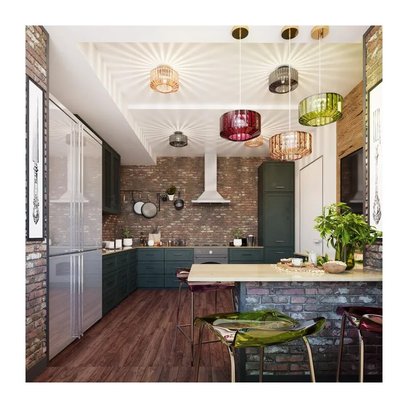 4746/1C PENDANT ODL21 409 дымчатый/черный Светильник потолочный E27 1*60W BINGA 2