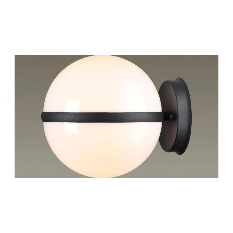 4832/1W NATURE ODL21 709 черный/акрил Ландшафтный настенный светильник E27 1*10W IP44 LOMEO LOMEO 2