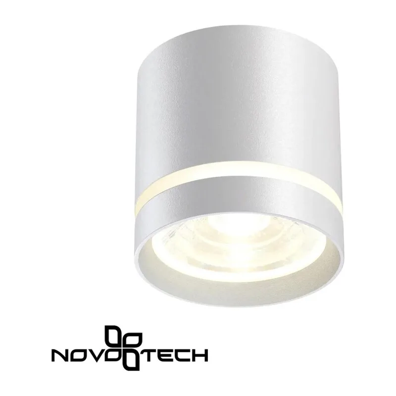 358492 OVER NT20 448 белый Светильник накладной IP20 LED 4000K 12W 220V ARUM 2