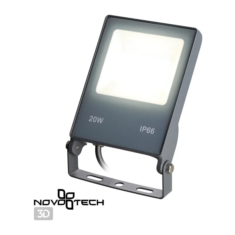 358577 STREET NT21 764 темно-серый Ландшафтный светильник (прожектор) IP66 LED 20W 4000K 100-300V ARMIN 2