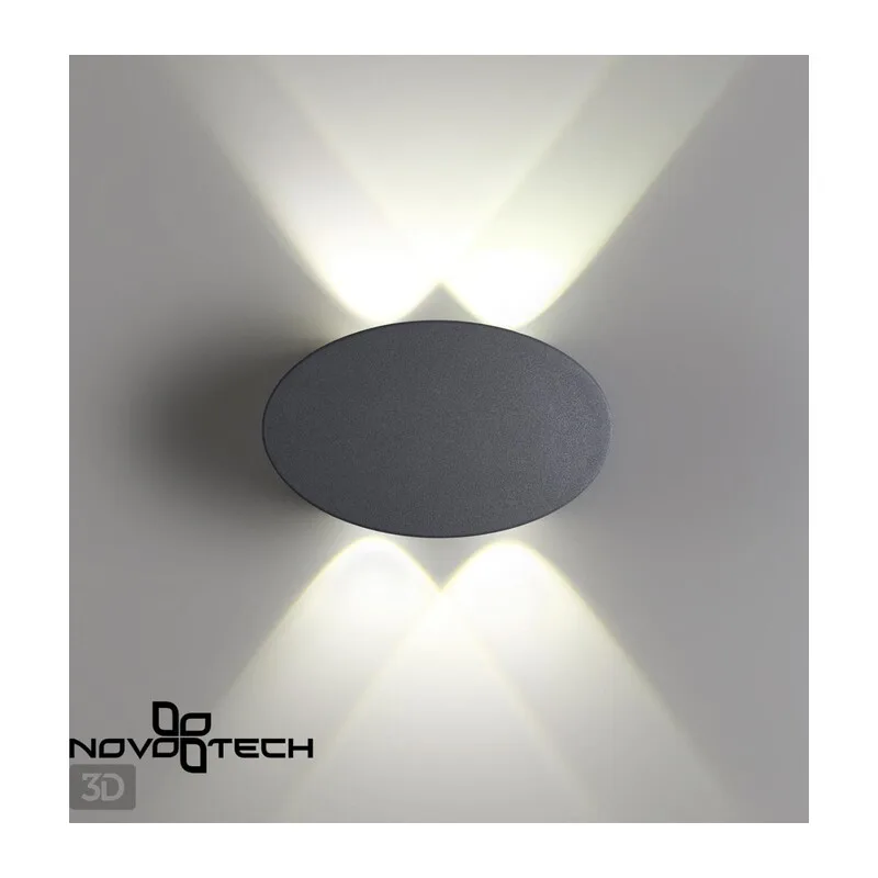358562 STREET NT21 734 темно-серый Ландшафтный настенный светильник IP54 LED 4000K 4W 85-265V CALLE 2