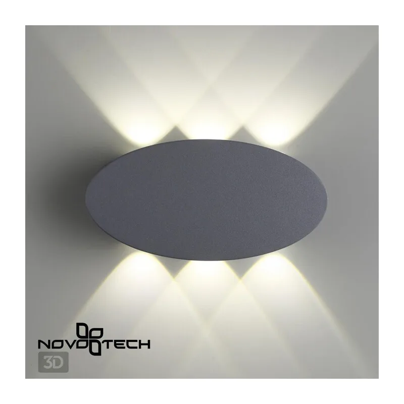 358563 STREET NT21 734 темно-серый Ландшафтный настенный светильник IP54 LED 4000K 6W 85-265V CALLE 3